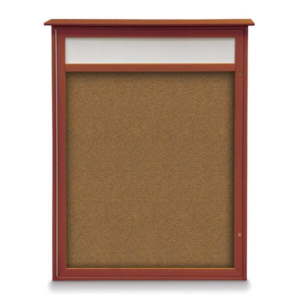 Double Door Enclosed Indoor Letterboard